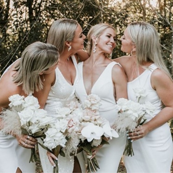 pretty bridesmaids