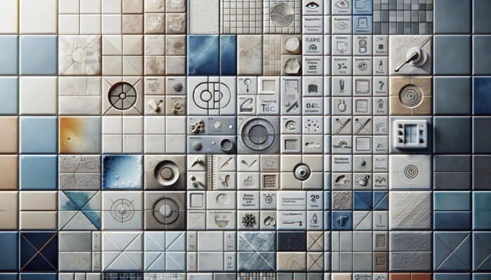 Clean and sealed tile and grout with a protective sheen, highlighting stain resistance and ease of maintenance.