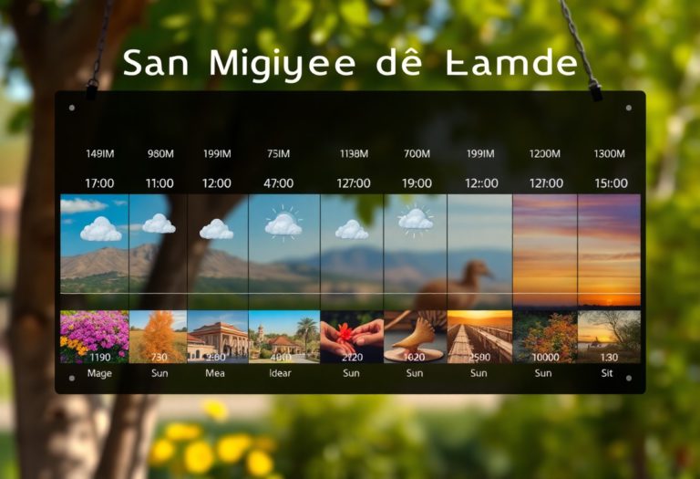 San Miguel de Allende Weather: Monthly Essentials Explained