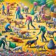 Dogs Leading the Charge in Global Community Cleanups