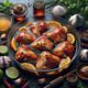 BBQ Chicken Thighs: Savoury Delight with Mango Salsa