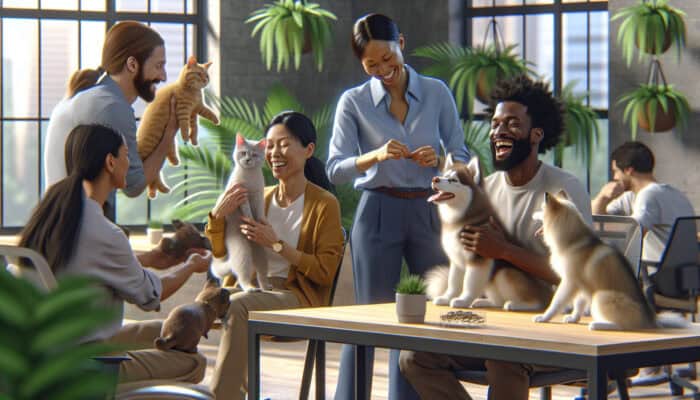 Pets Boosting Workplace Wellness for Employee Health