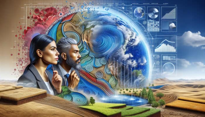 Diagram illustrating Langley's climate and soil characteristics impacting downspout drainage, with local experts crafting customised systems.