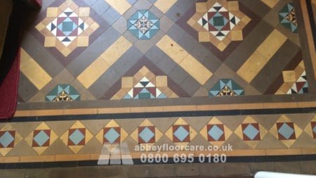 Victorian Tiles Restoration for Minton Floor Revival
