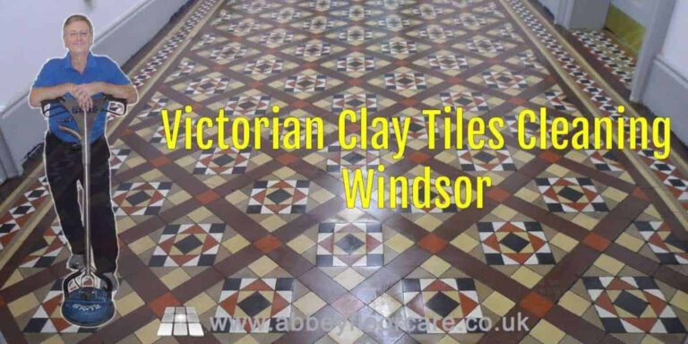 Clay Tiles in Windsor Hide Residue Underneath