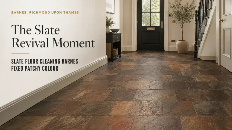 Slate Floor Cleaning for Vibrant Colours in Barnes Town