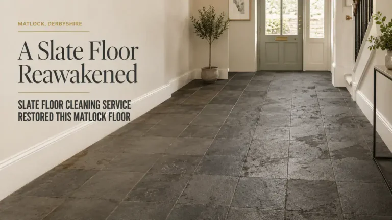 Slate Floor Cleaning Service Enhances Matlock’s Floors