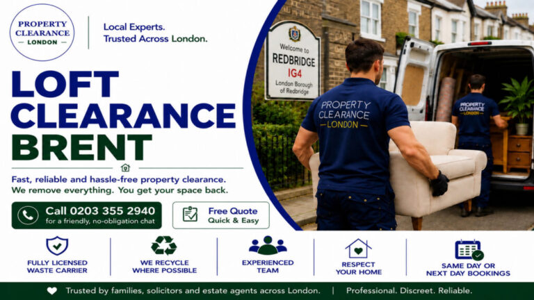 Loft Clearance Services by Reliable Experts in Brent
