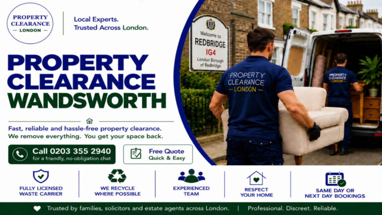Property Clearance Services in Wandsworth: Start Today!